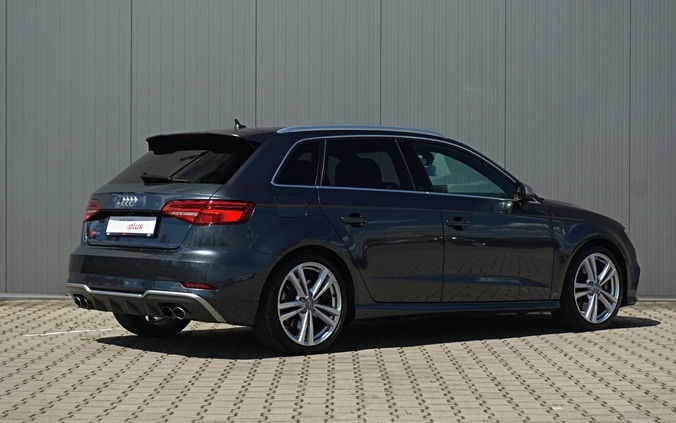 Audi S3 cena 139900 przebieg: 71500, rok produkcji 2018 z Daleszyce małe 277